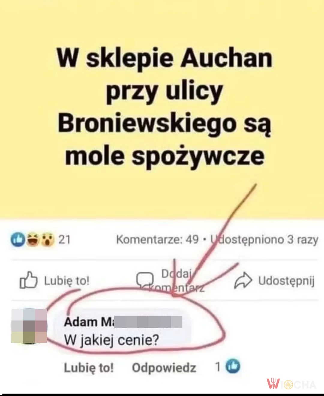 W jakiej cenie mole spożywcze?