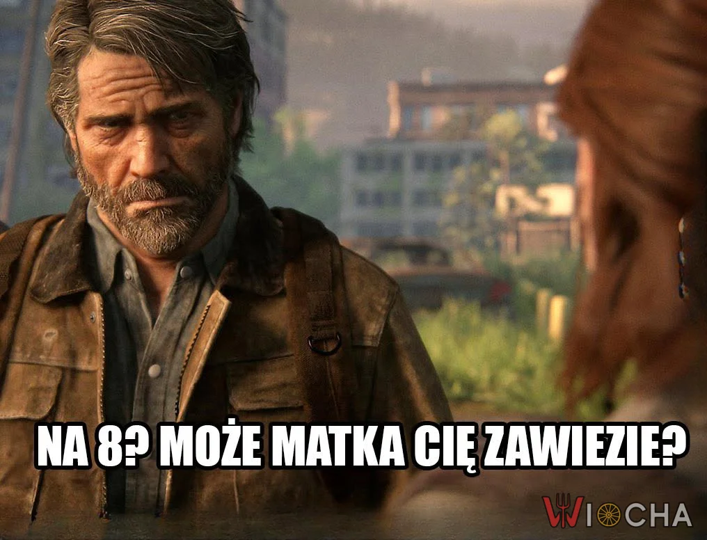 Może mama cię zawiezie?