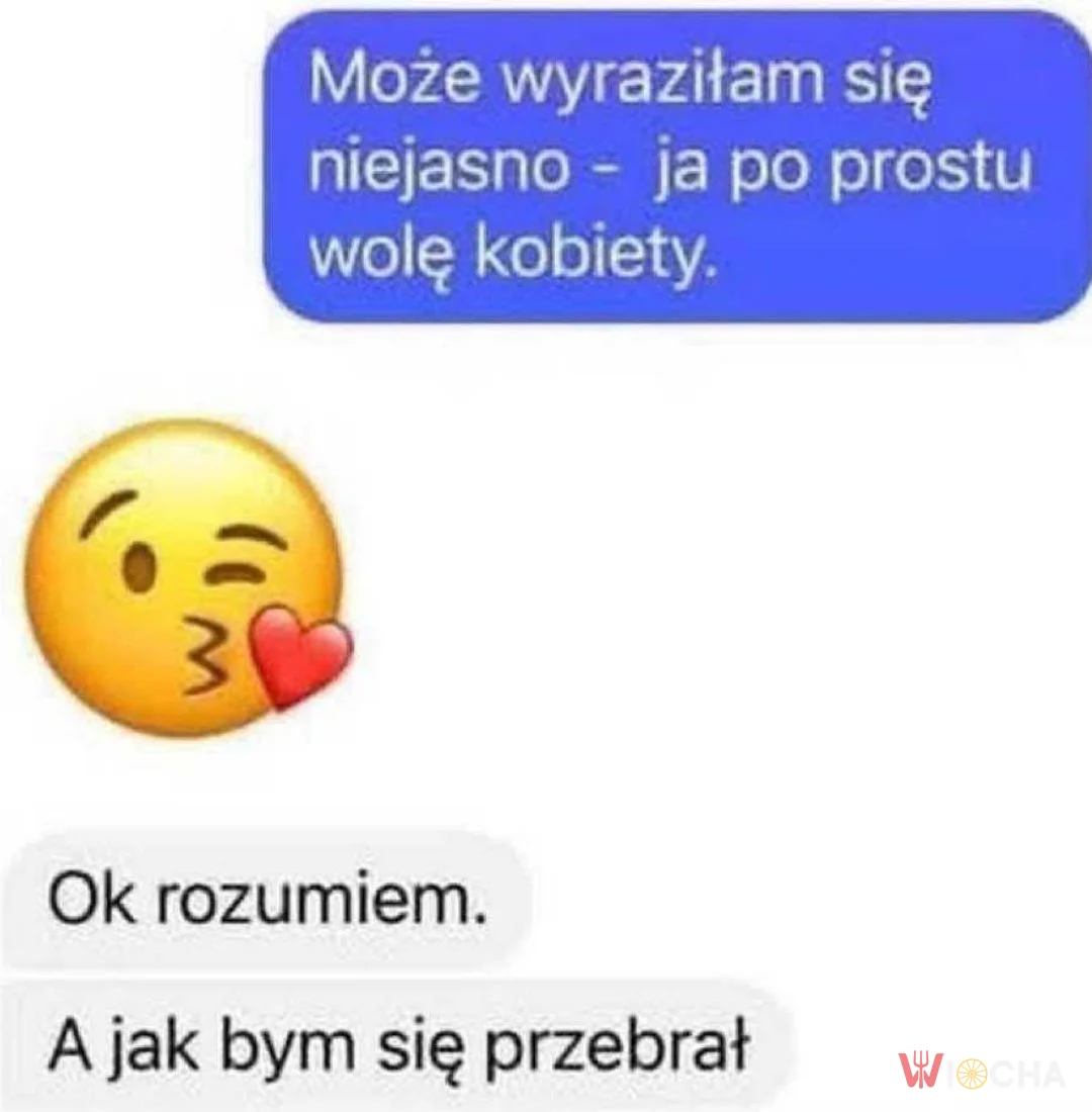 A jakbym się przebrał?