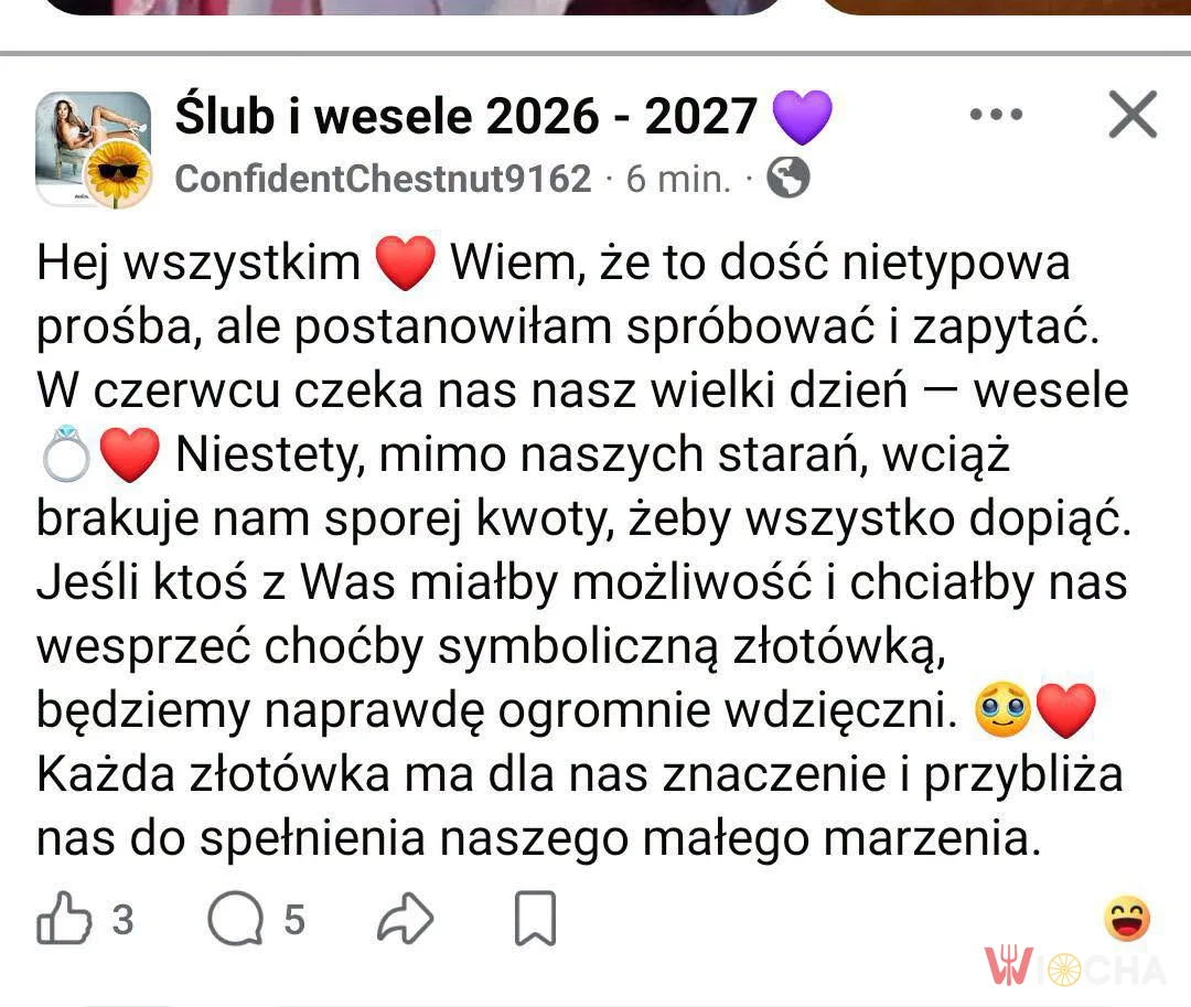 Dajcie kasę na ślub