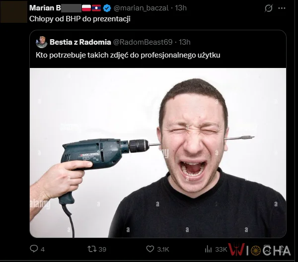 BHP na opak