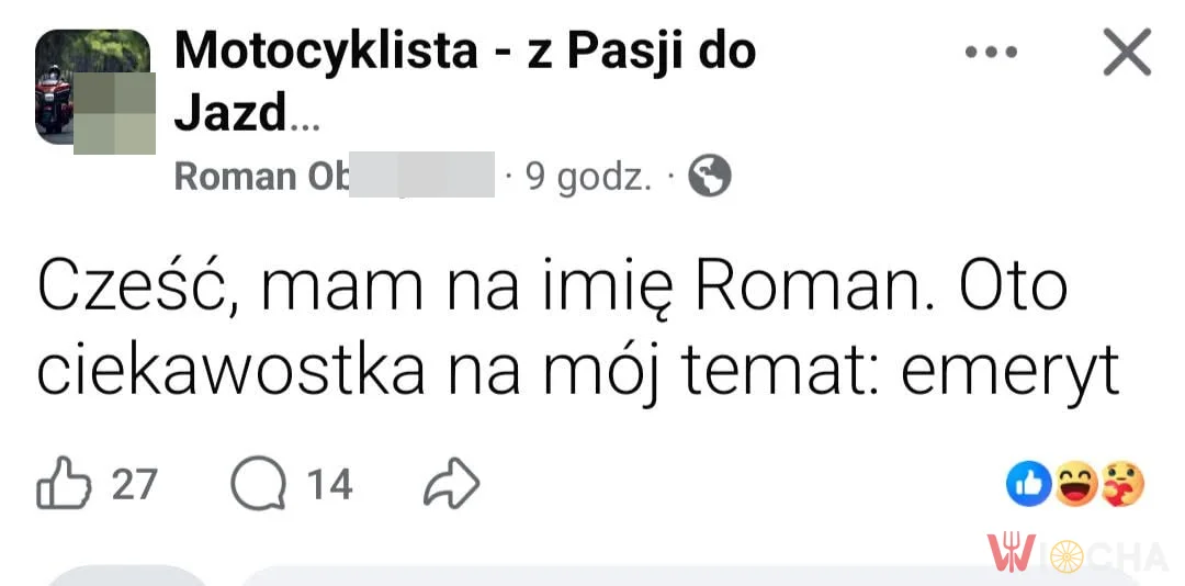 Ciekawostka z życia Romana