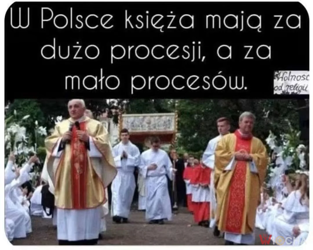 Za dużo procesji, za mało procesów