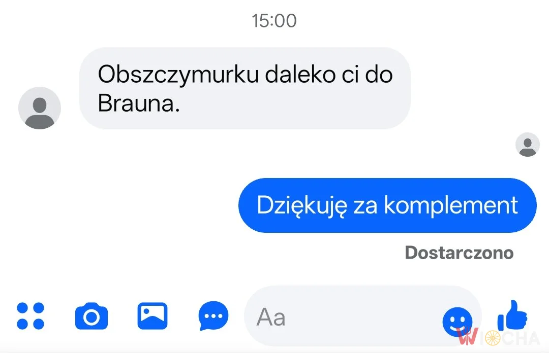 Dzięki za komplement