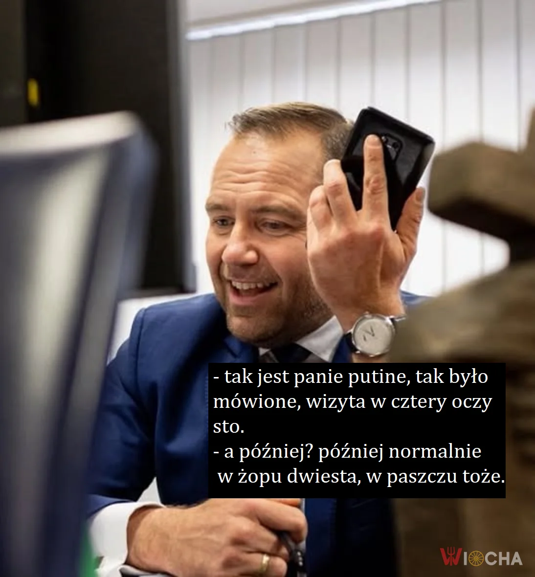 kiedy już wszystko jedno czyim zadem handlujesz, może być i własny
