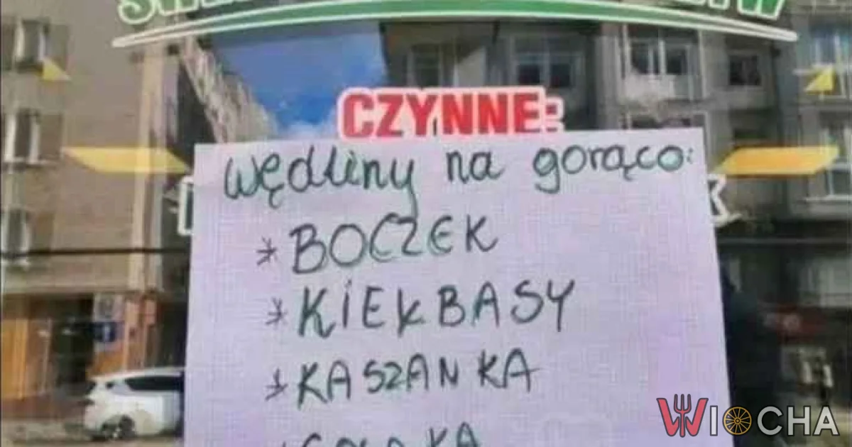 Wędliny w świecie warzyw i owoców
