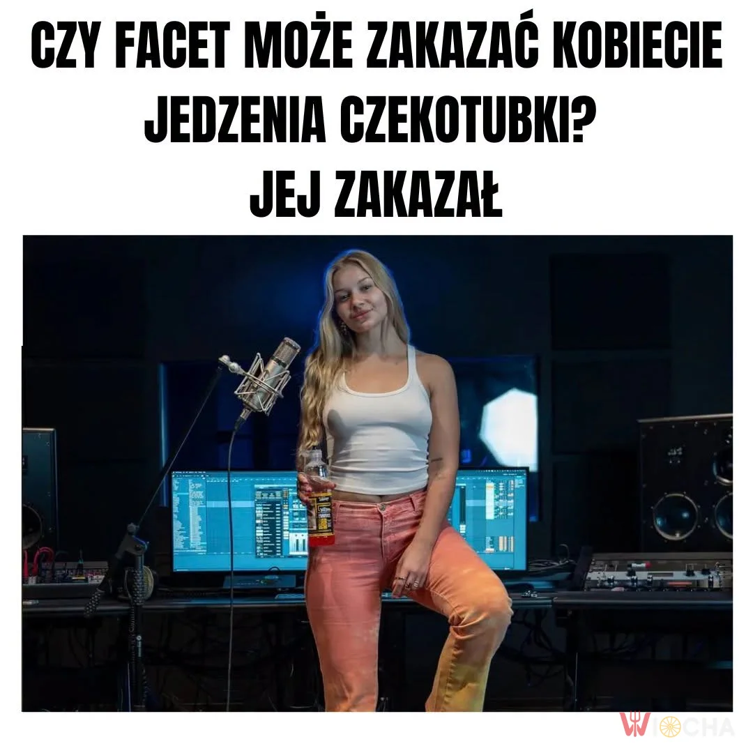 Zakaz jedzenia czekotubek