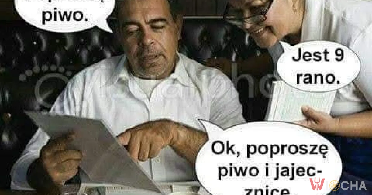 Piwo i jajecznica