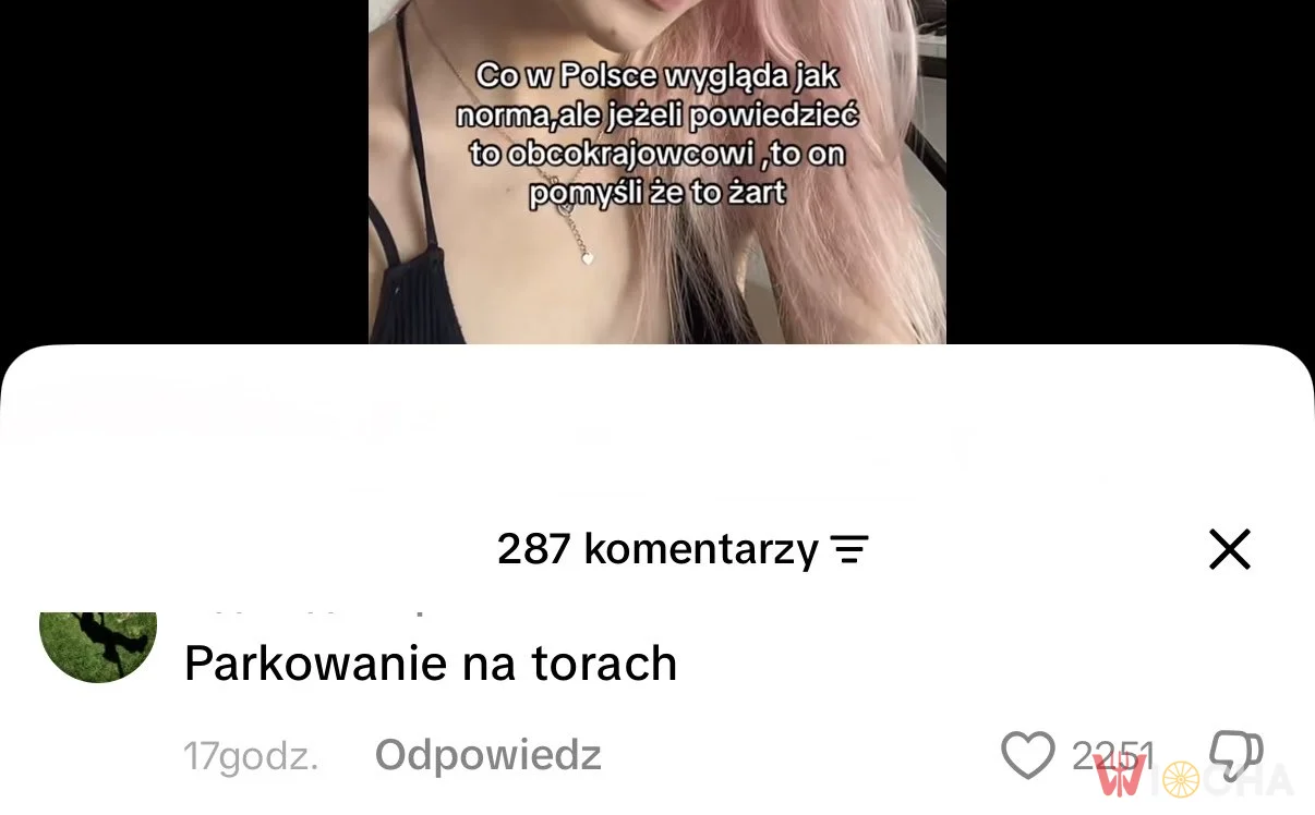 Parkowanie na torach? Normalka!