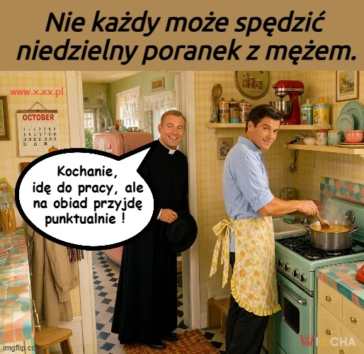 Xięża też powinni mieć wolną niedzielę !