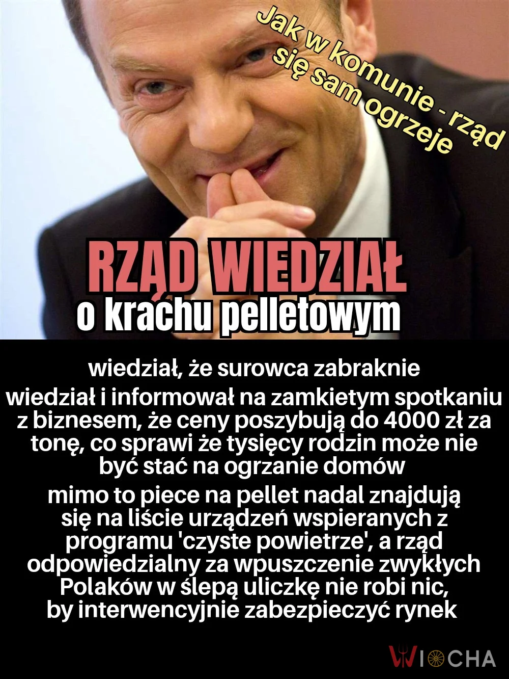 On będzie miał ciepło