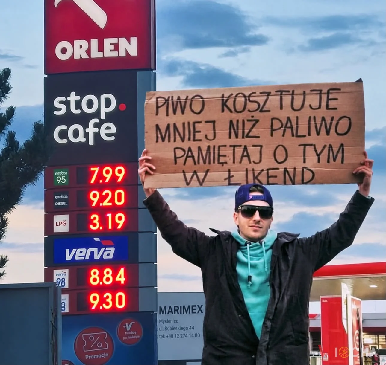 Piwo tańsze niż paliwo