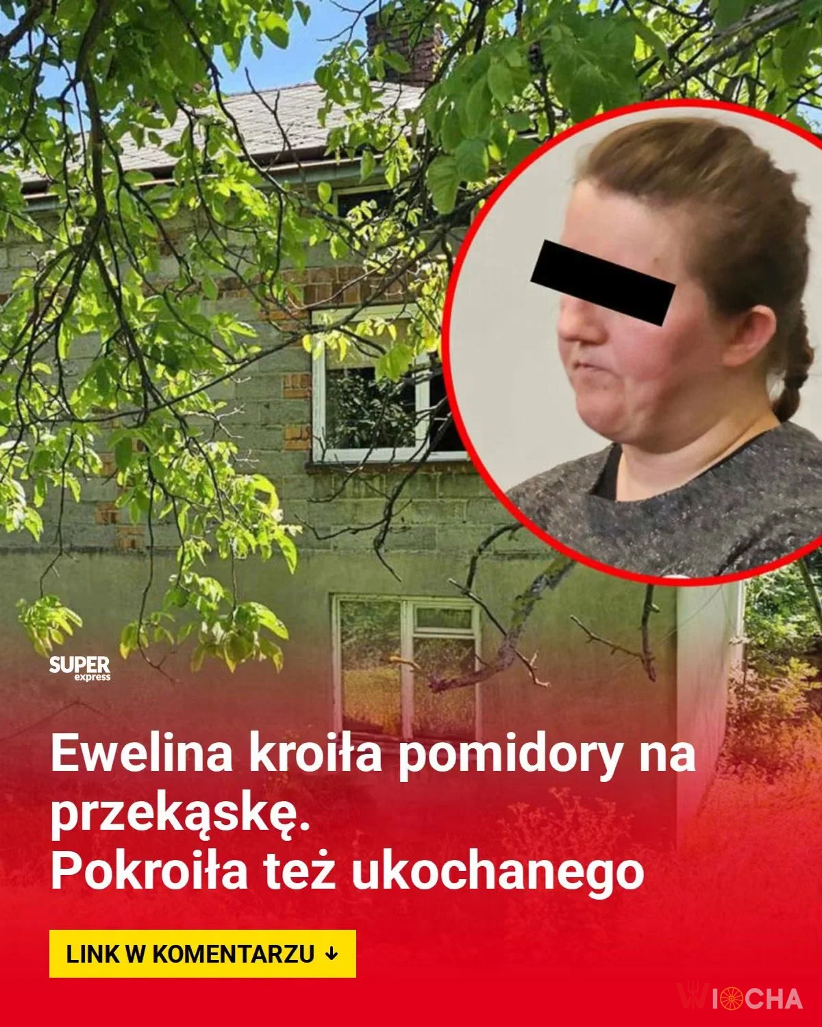 Pokroiła też męża