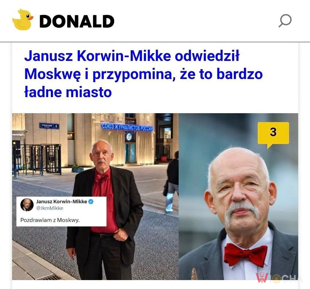 Odwiedziny w Moskwie