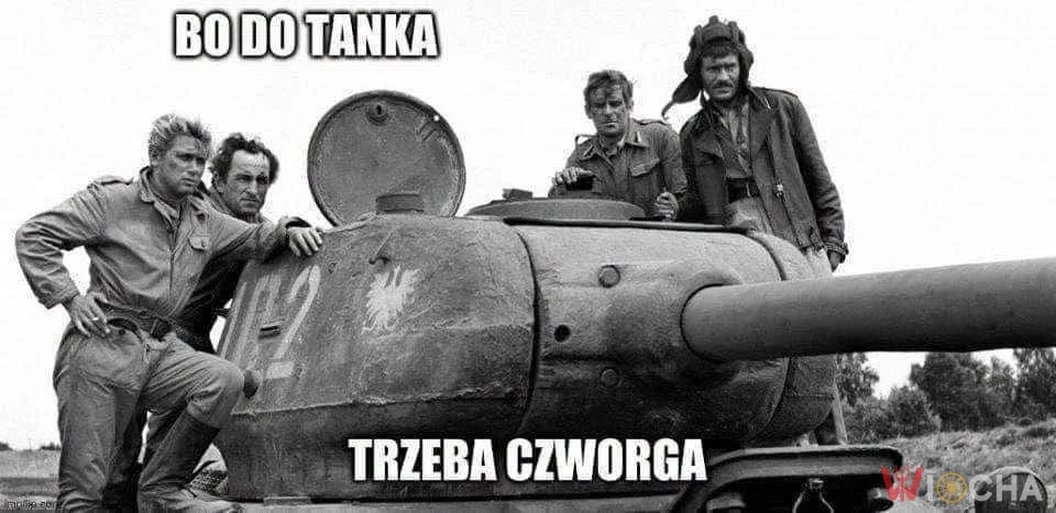 Do tanka trzeba czworga