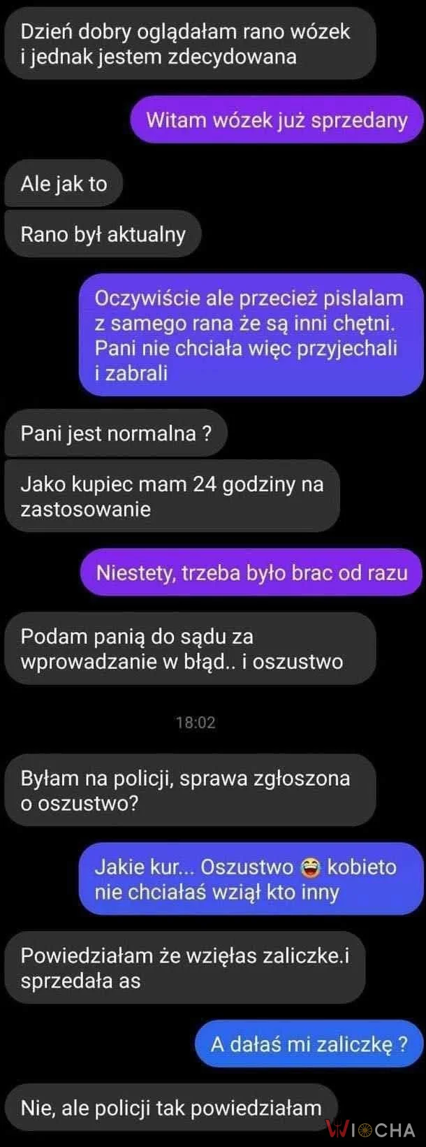 Tylko nie oszustwa!