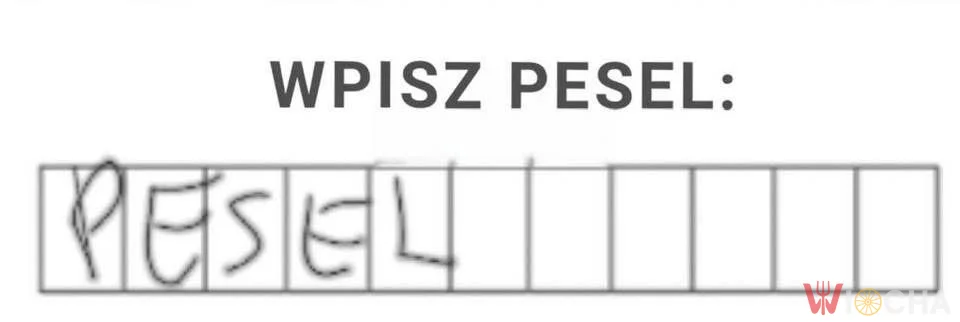 Pesel to pesel