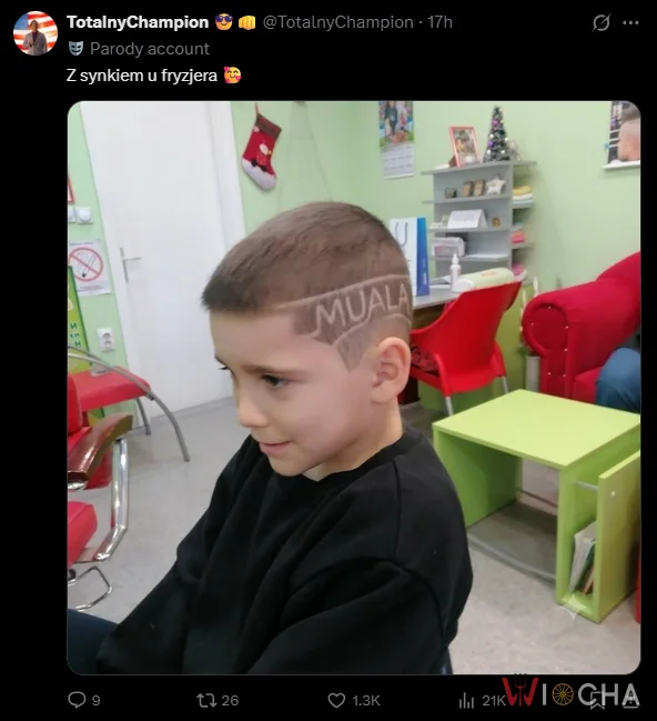 To musi być największy fan Książula