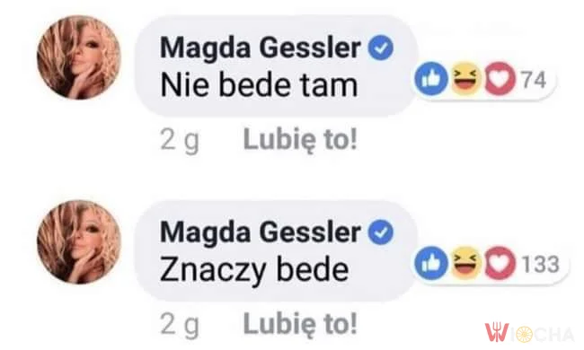 Nie będę, znaczy będę