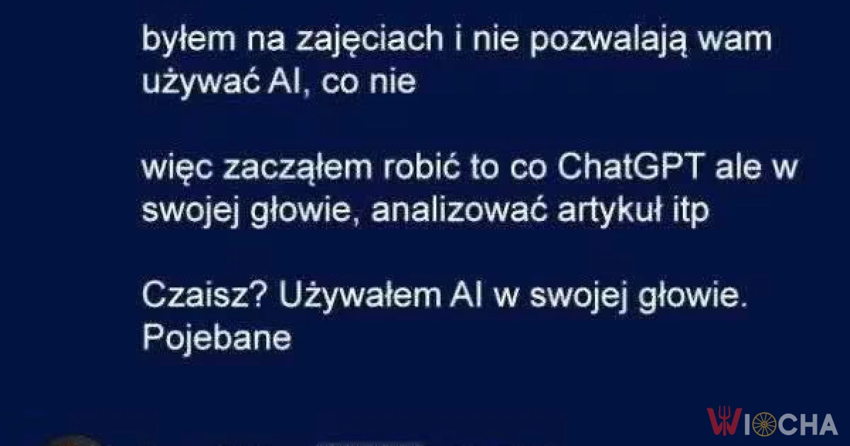 AI czy myślenie?