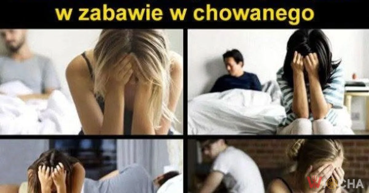 Mężczyźni i zabawa w chowanego