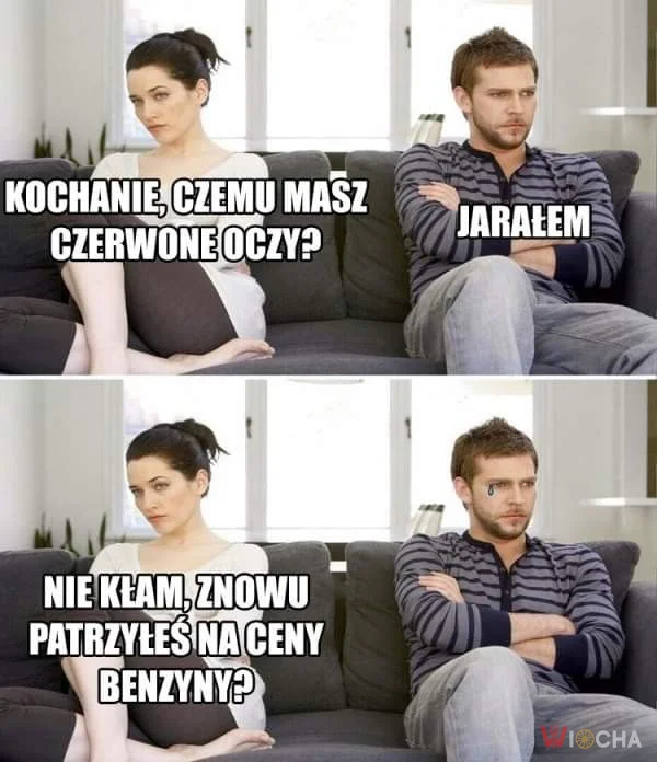 Nie kłam, to benzyna!