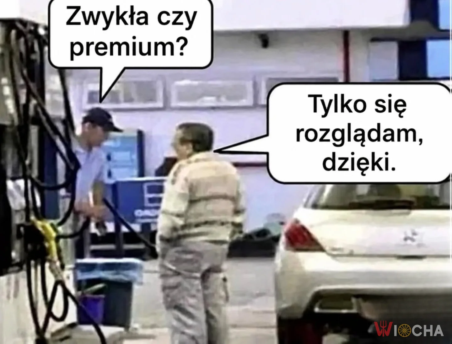 Rozważania przy dystrybutorze