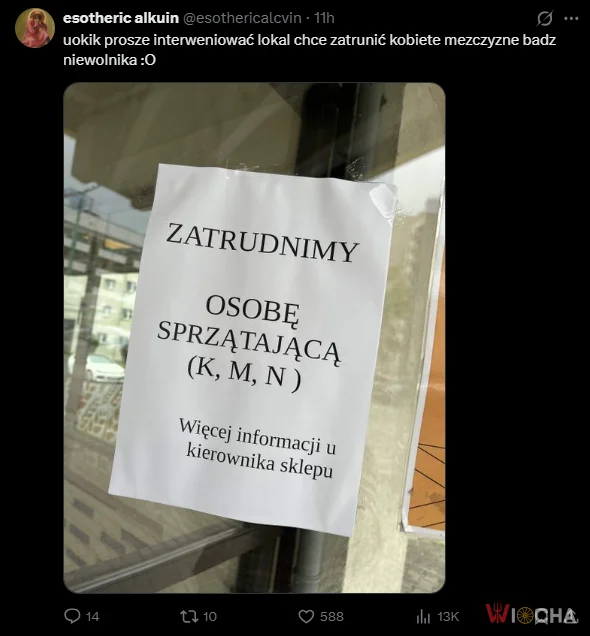 Praca szuka pracownika