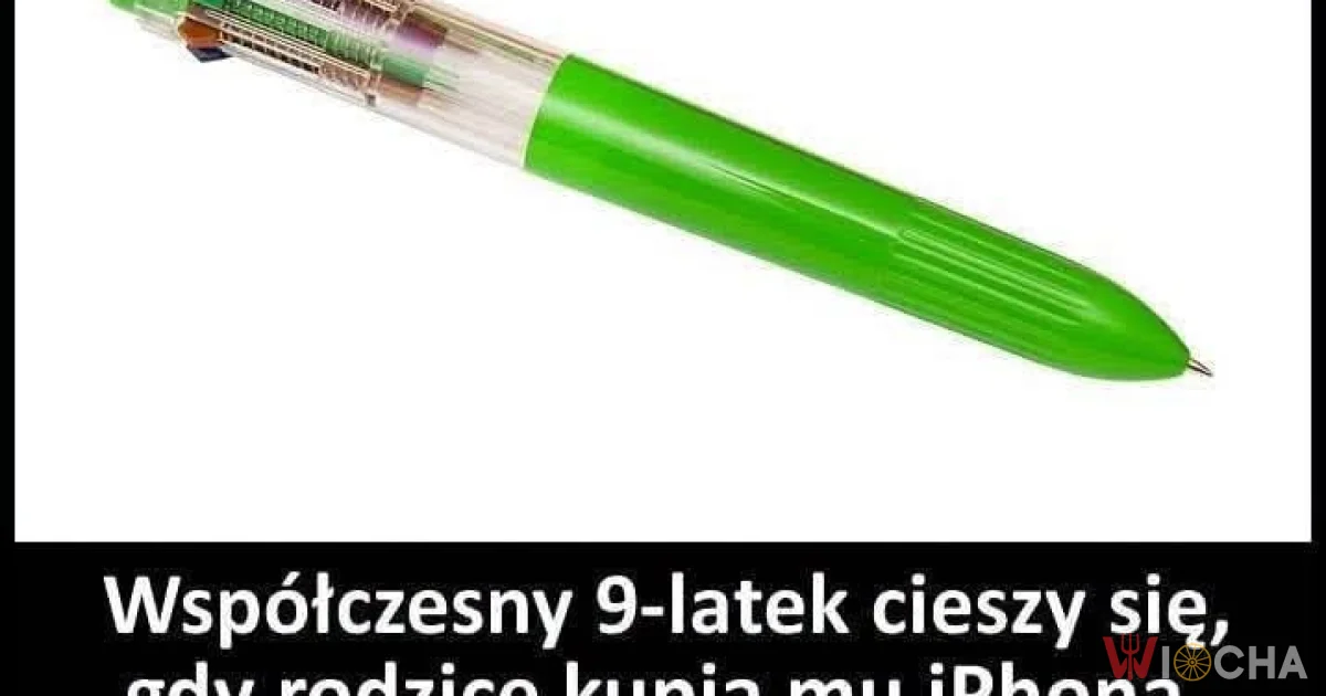 Długopis zamiast iPhona