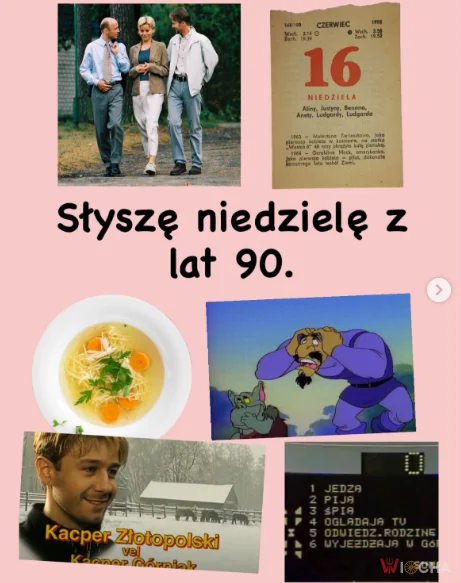 Niedziela pełna nostalgii