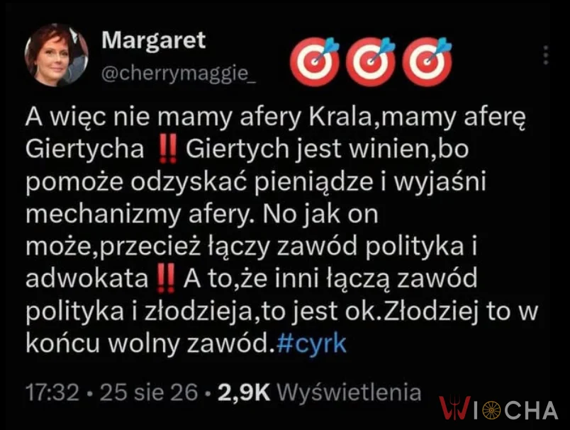 Prawacy łączą zawód polityka i złodzieja, i to jest ok 🙂