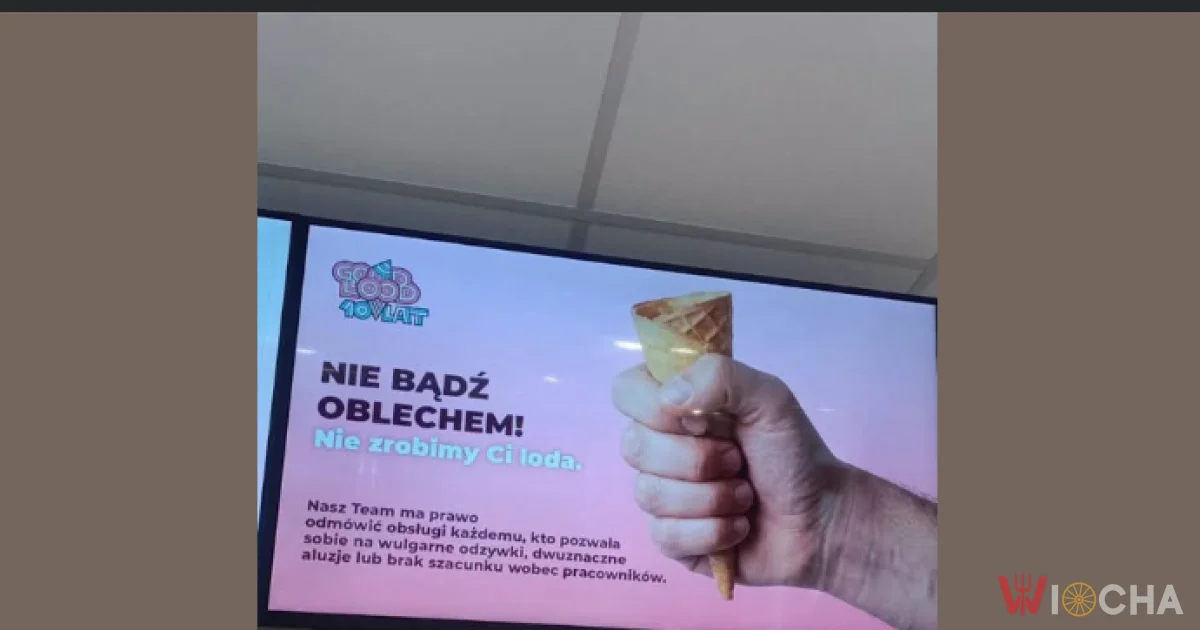 „Nie zrobimy ci loda”. Popularna lodziarnia ma dość obleśnych tekstów klientów
