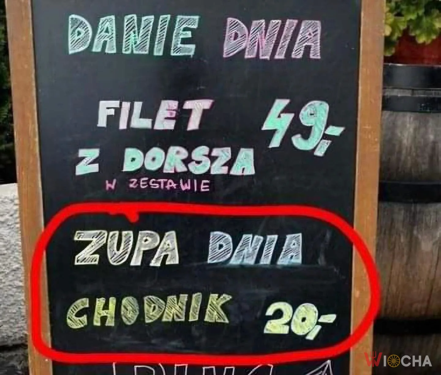 Zupa chodnik musi być smaczna