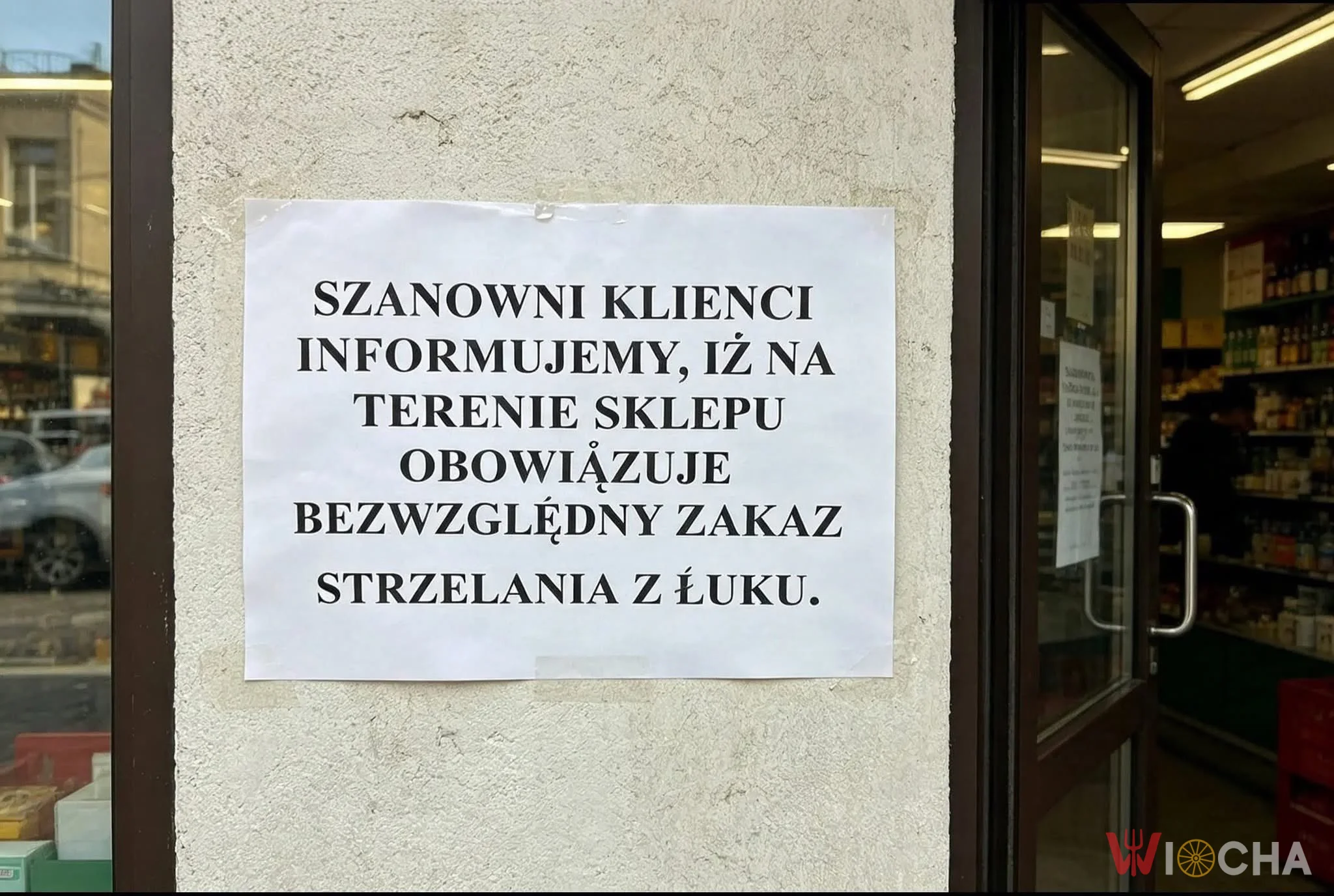 Ciekawe co się wydarzyło w tym sklepie