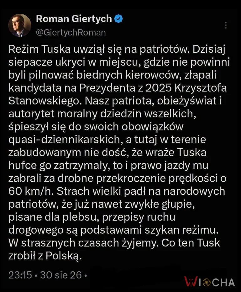 Piękne. Miłego dnia 🤣  Co ten Tusk zrobił z Polska!