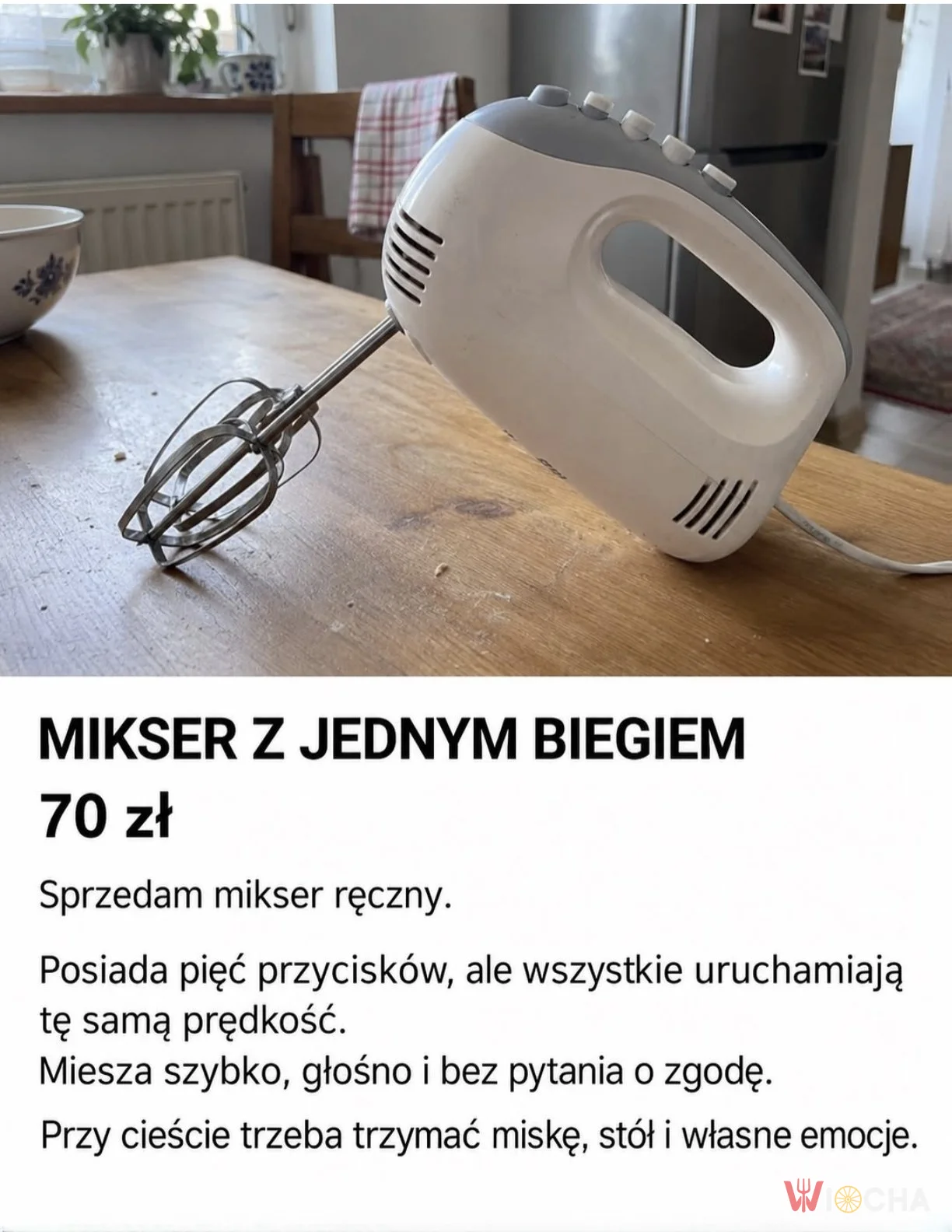 Mikser z charakterem