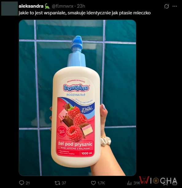 Smacznego prysznica
