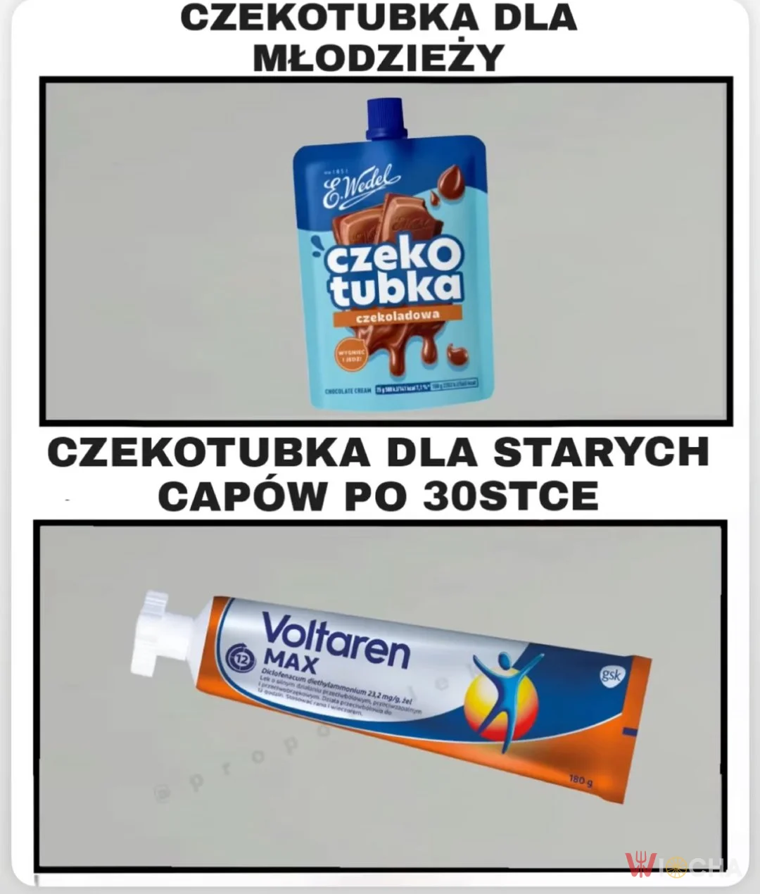 Czekotubka dla różnych pokoleń