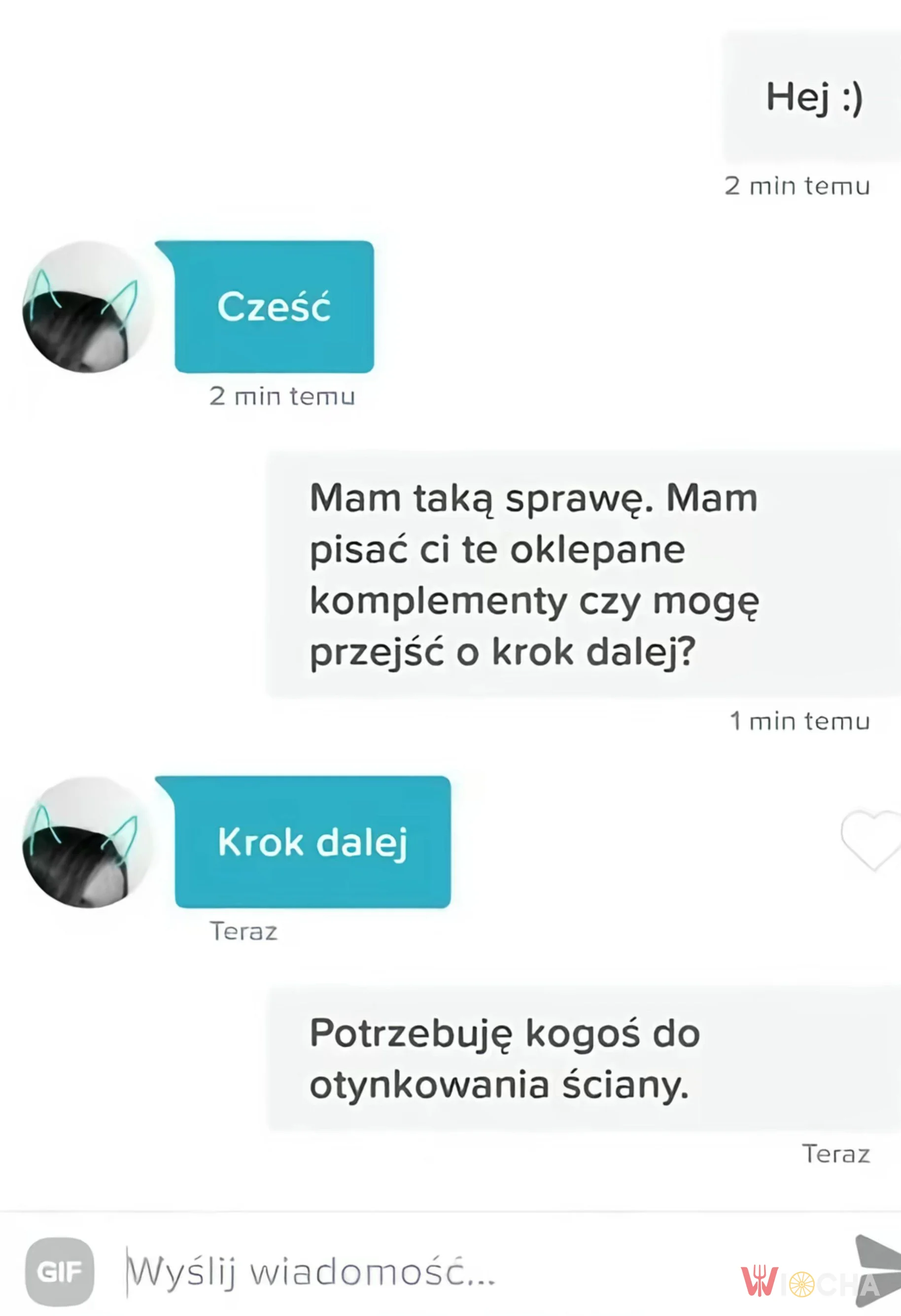 Kroki na Tinderze