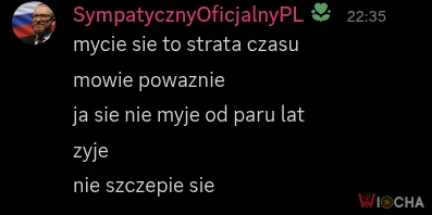 Nie myję się i nie szczepię