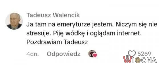 Emerytura na luzie