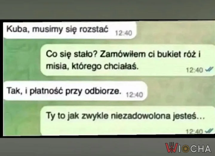 Zawsze coś nie tak