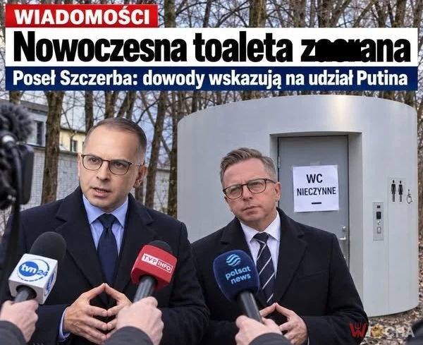 To na pewno wina tego z Rosji