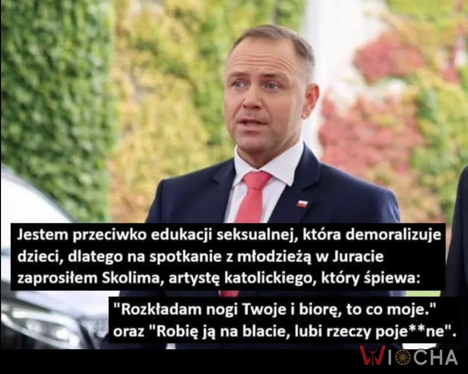 Zaprosił Skoloma bo to jego klimaty