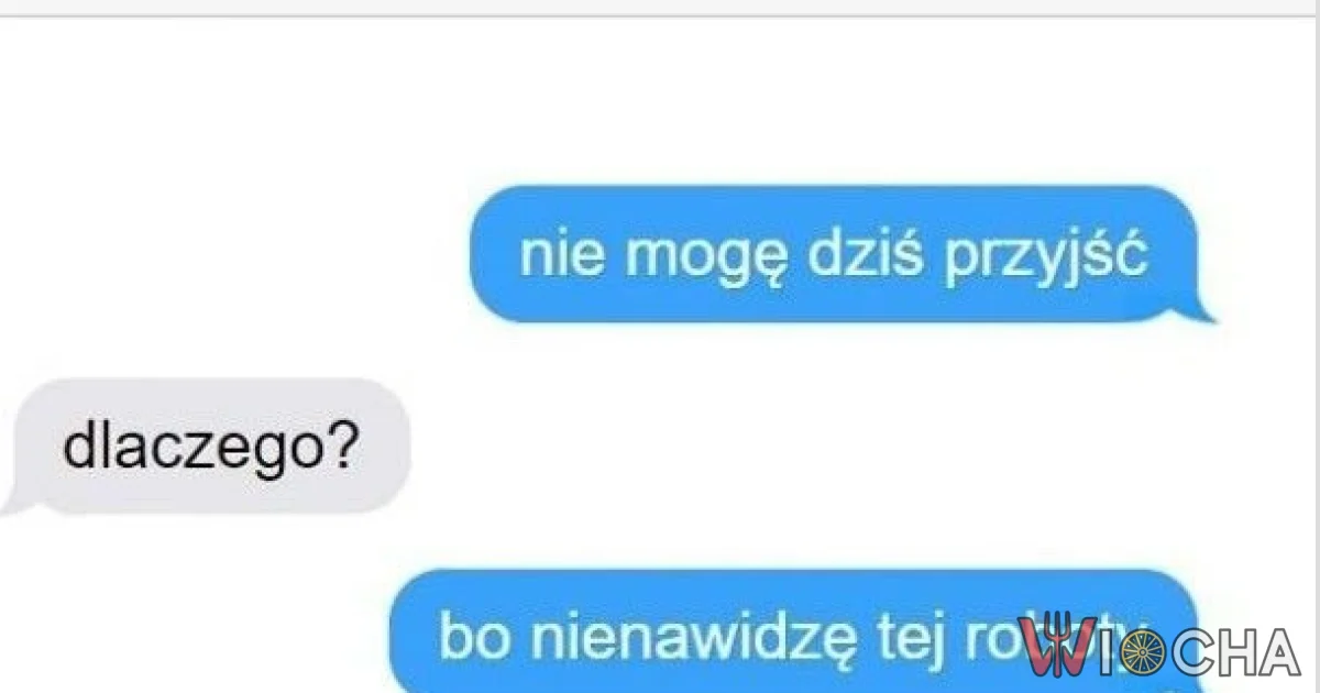 Bo nienawidzę tej roboty