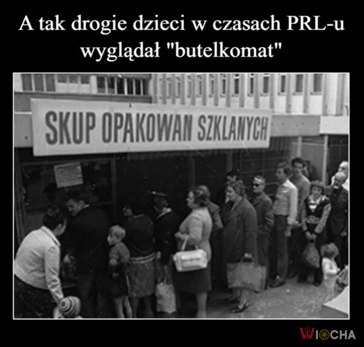 Butelkomat z PRL-u