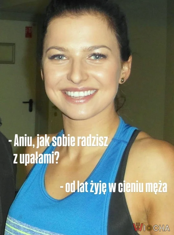 Jak Ania Lewandowska radzi sobie z upałami? Odpowiedź na obrazku