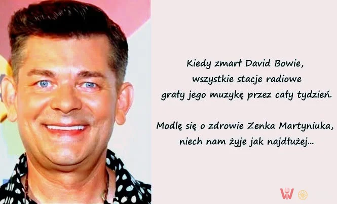 Modlę się o zdrowie Zenka Martyniuka
