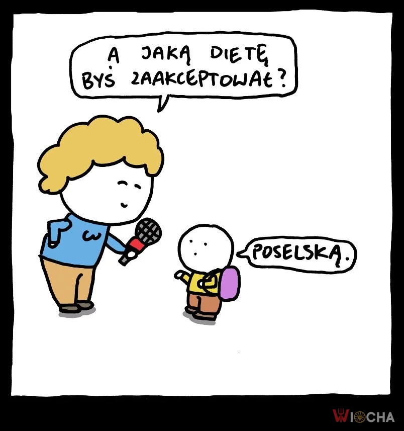 Dieta poselska jest jakby ok