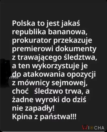 Tuskowa republika bananowa.